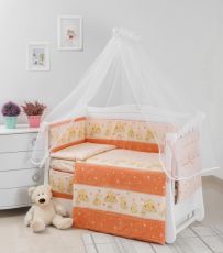 Дитячий постільний комплект 7 ел. Twins Comfort New 4051-C-118, Іграшки теракотові
